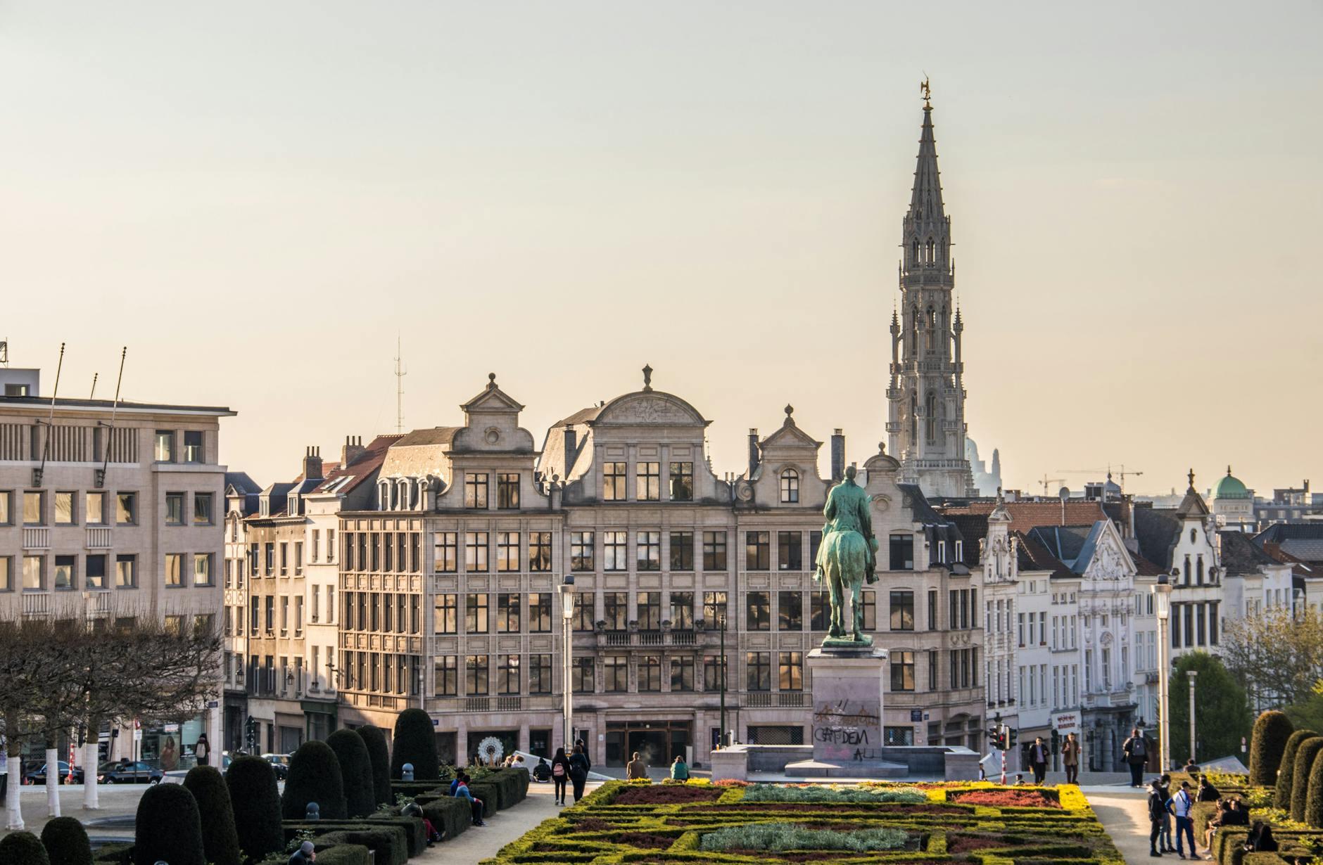 Brussels historic city center