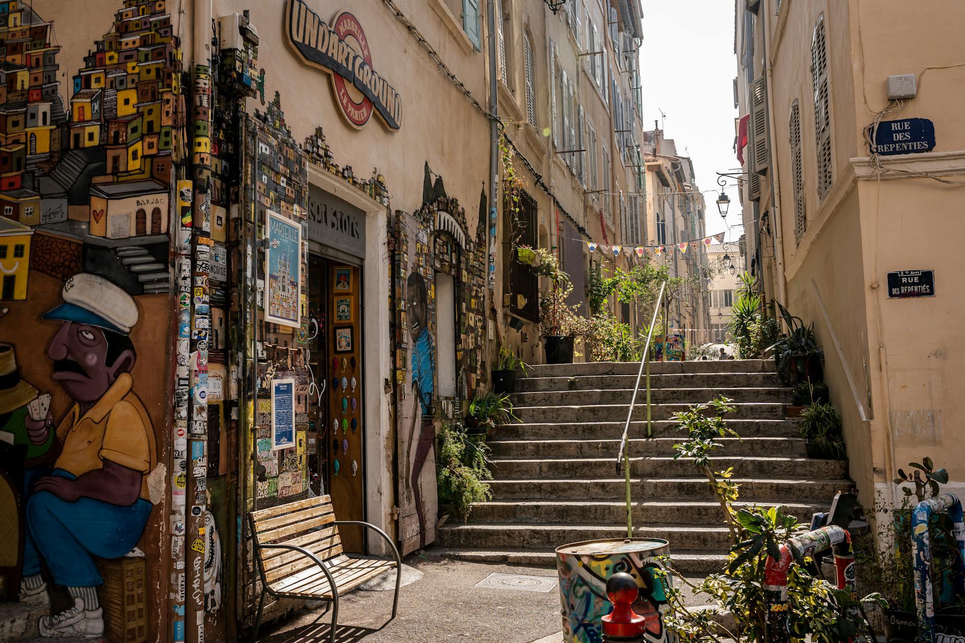 Marseille vibrant port city