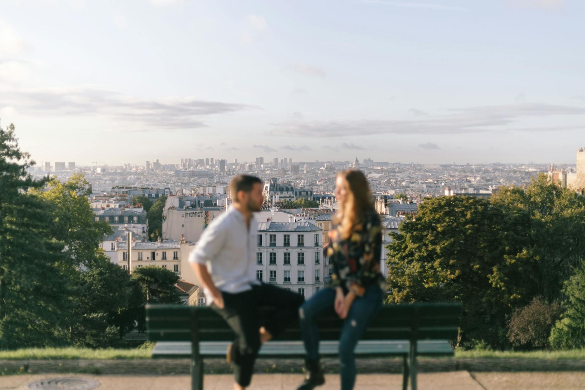 Beautiful view of Paris